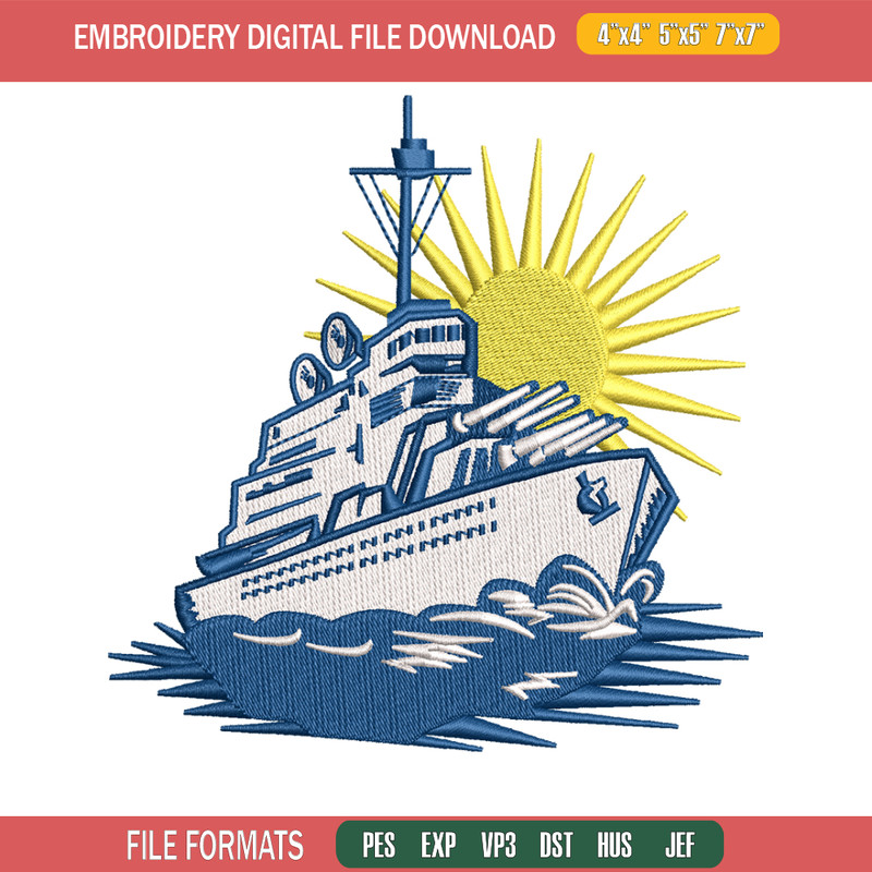Ship logo embroidery design, Ship logo embroidery, logo design, logo shirt, Embroidery shirt, Instant download.jpg