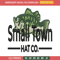 Small town hat co embroidery design, logo embroidery, logo design, embroidery file, logo shirt, Digital download..jpg