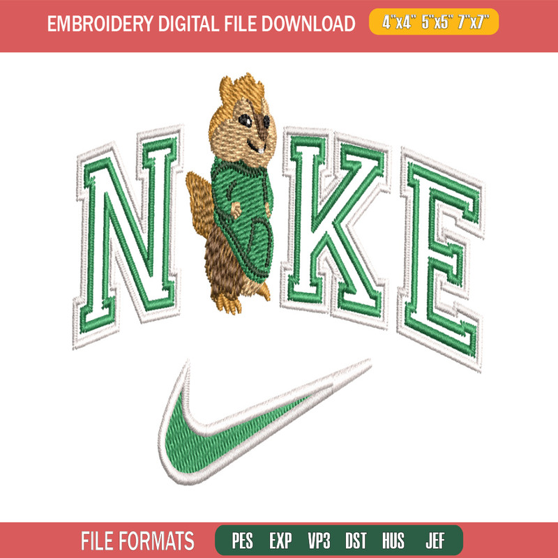 Squirrel nike embroidery design, Squirrel nike embroidery, logo design, embroidery file, logo shirt, Digital download..jpg