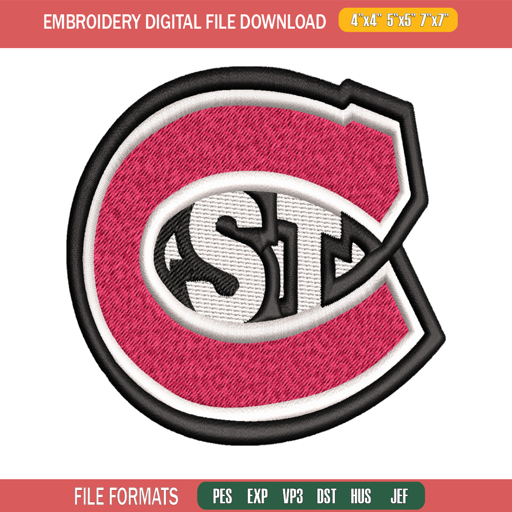 St Cloud State Huskies embroidery design, St Cloud State Huskies embroidery, Sport embroidery, NCAA embroidery..jpg