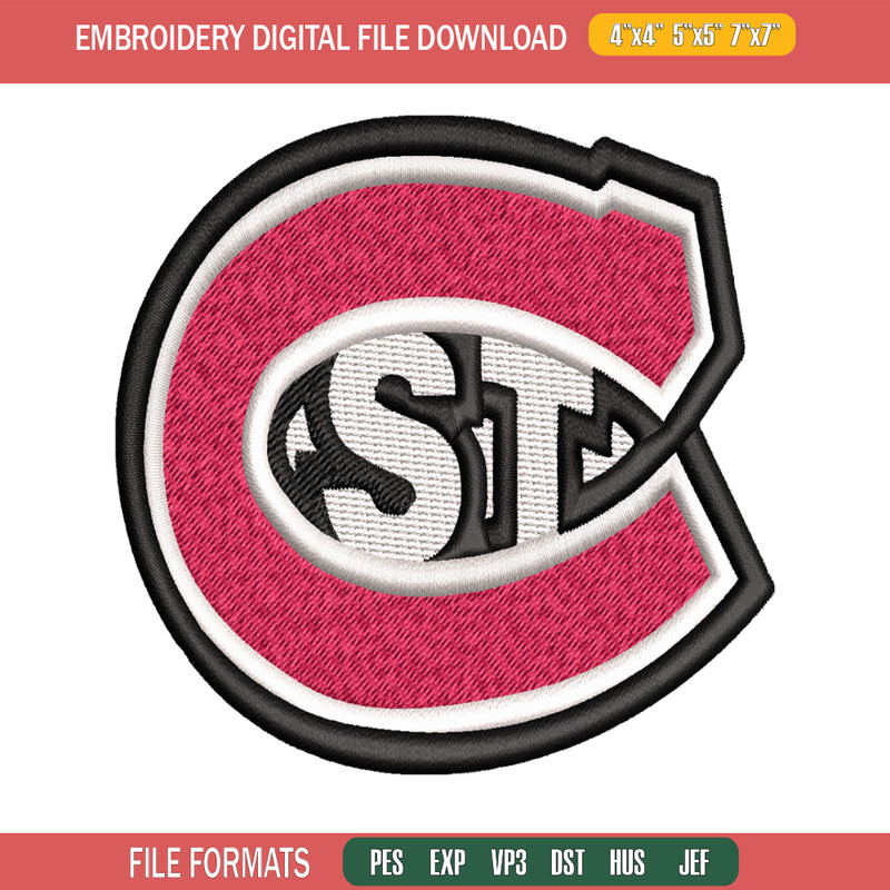 St Cloud State Huskies embroidery design, St Cloud State Huskies embroidery, Sport embroidery, NCAA embroidery..jpg