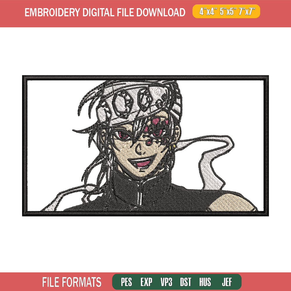 Tengen embroidery design, Tengen embroidery, Anime design, Embroidery shirt, Embroidery file, Digital download.jpg