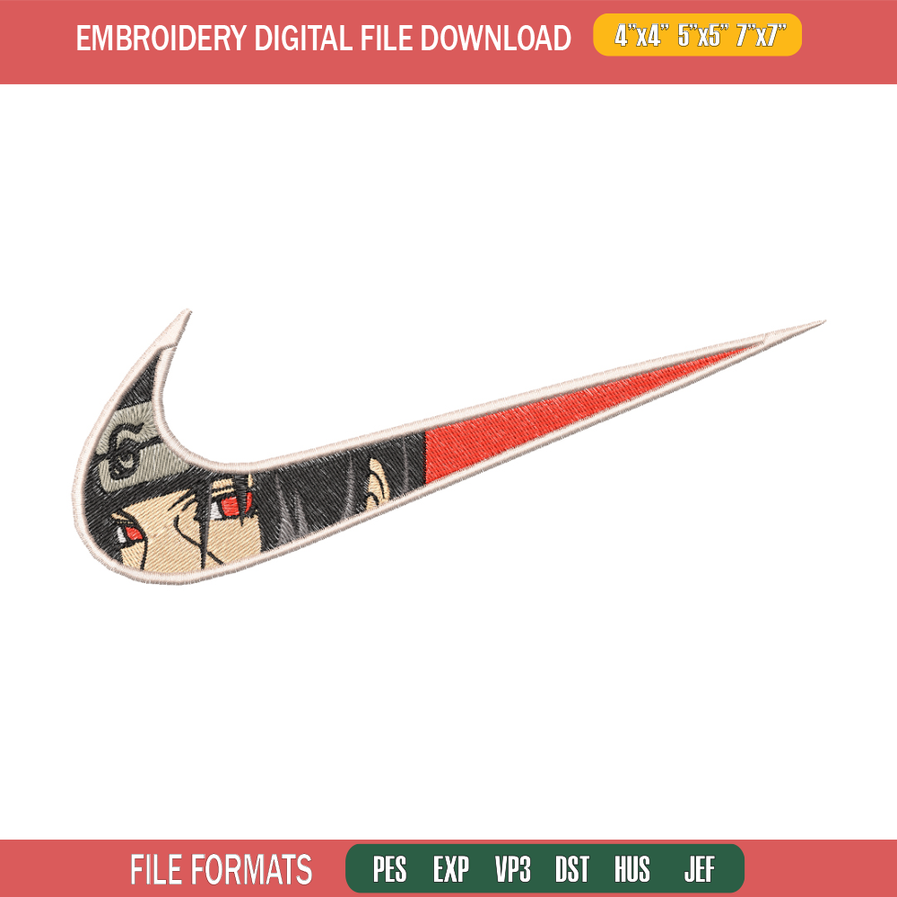 Uchiha Itachi Nike embroidery design, Naruto embroidery, nike design, anime design, anime shirt, Digital download.jpg