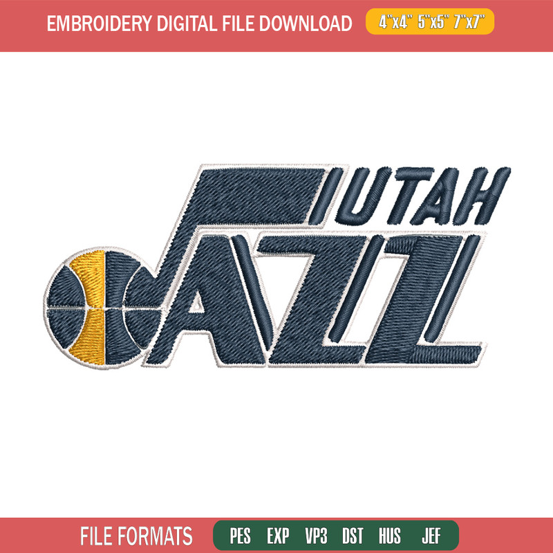 Utah Jazz logo Embroidery, NBA Embroidery, Sport embroidery, Logo Embroidery, NBA Embroidery design..jpg