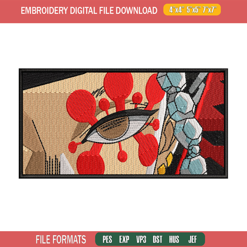 Uzui tengen embroidery design, Tengen embroidery, Anime design, Embroidery shirt, Embroidery file, Digital download.jpg