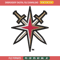 Vegas Golden Knights logo Embroidery, NHL Embroidery, Sport embroidery, Logo Embroidery, NHL Embroidery design.jpg