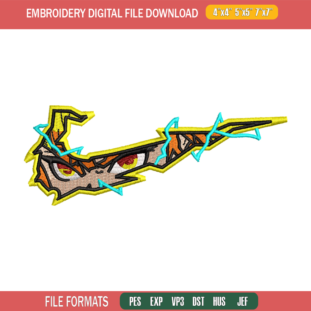Zenitsu Eyes nike embroidery design, Kimetsu no Yaiba embroidery, nike design, anime shirt, digital download.jpg