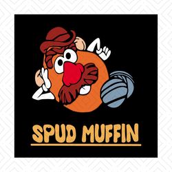 toy story spud muffin, toy story 4, forky talkin' trash, rainbow poster,svg png, dxf, eps