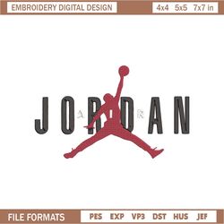 air jodan logo embroidery, michael jordan embroidery, basketball embroidery, embroidery design file