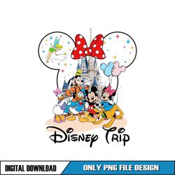 minnie mouse head disney trip png