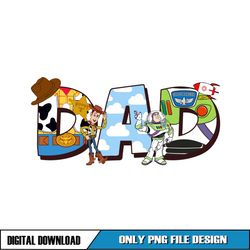 toy story dad woody buzz lightyear png