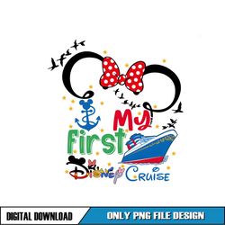 minnie mouse first disney cruise png
