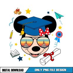 disney kingdom minnie mouse graduation png