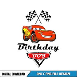 disney cars lightning mcqueen birthday boy png