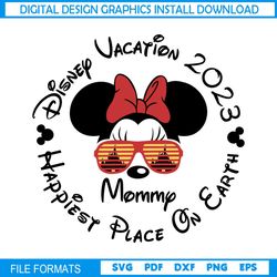 mommy minnie mouse disney vacation svg
