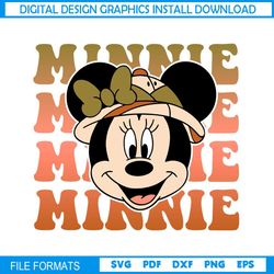 disney animal kingdom minnie mouse svg