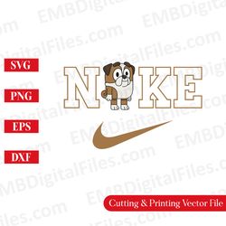 bluey cartoon character winton svg for cricut