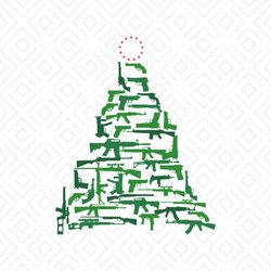 guns christmas tree svg, politics svg, guns svg, guns tree svg, pinetree shape svg, circle svg, american flag svg, usa f