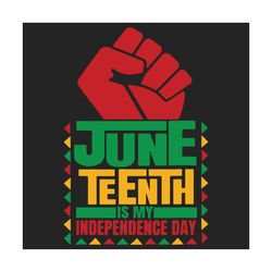 juneteenth is my independence day svg, juneteenth svg, june 19th svg, melanin svg, freeish svg, black freedom svg, afric
