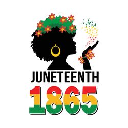 juneteenth women girls flag 1865 svg, juneteenth svg, juneteenth girl svg, black queen svg, juneteenth 1865 svg, june 19