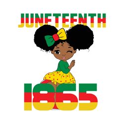 juneteenth celebrating 1865 black girl svg, juneteenth svg, juneteenth 1865 svg, june 19th svg, black daughter svg, todd
