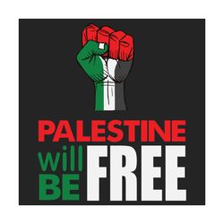 palestine will be free svg, trending svg, free palestine svg, palestine svg, palestinian svg, peace for palestine, pales