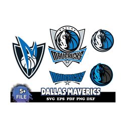 11 FILE Dallas Maverics Svg Bundle