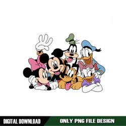Disney Mickey Mouse Friends PNG