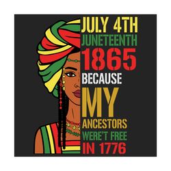 womens july 4th juneteenth 1865 svg, juneteenth svg, black queen svg, juneteenth 1865, black freedom svg, freeish svg, b