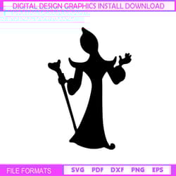 disney villain jafar aladdin cartoon characters svg
