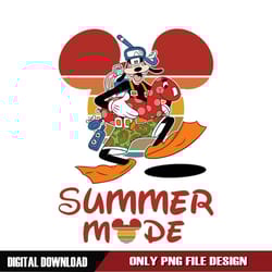 summer vacation mode disney goofy dog png