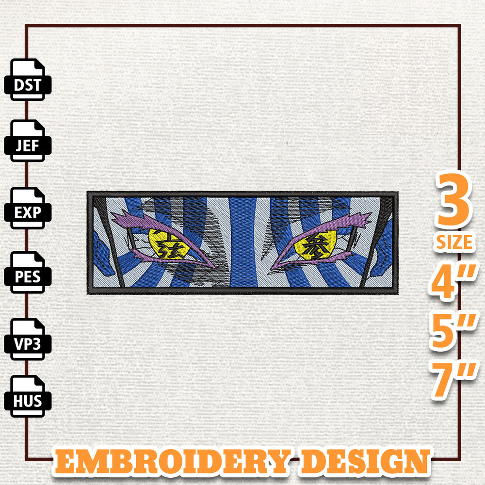 Akaza Anime Design, Anime Embroidery Design, Anime Machine Embroidery Design, Gift For Anime Fan, Instant Download.jpg