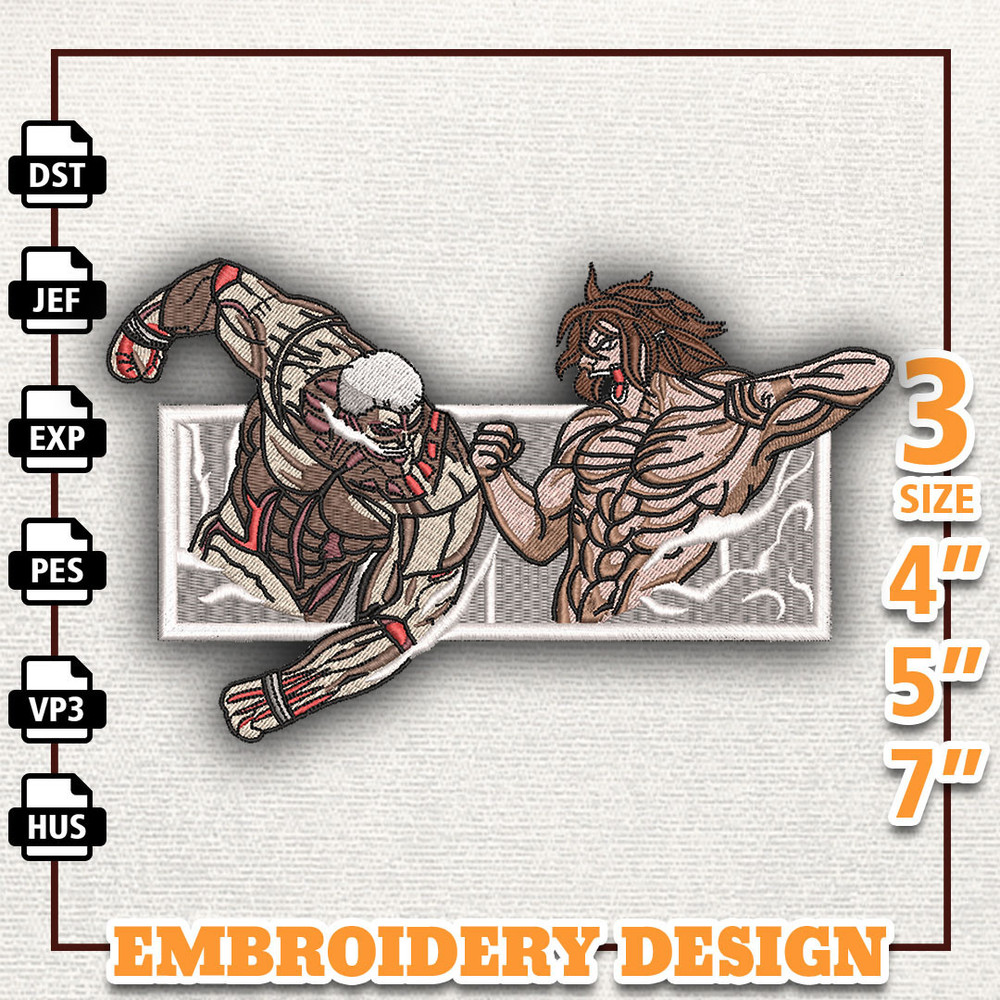 AOT Anime Design, Anime Embroidery Design, Anime Machine Embroidery Design, Gift For Anime Fan, Instant Download.jpg