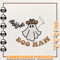 Boo Haw Embroidery Design, Spooky Halloween Craft Embroidery Design, Spooky Vibes Embroidery Design, Instant Download.jpg