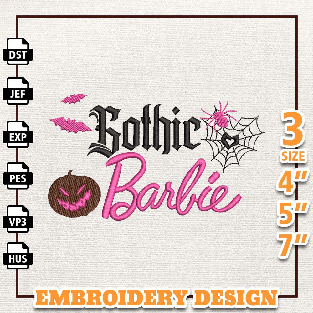 Character Movie Embroidery Design, Halloween Pink Doll Movie  Happy Halloween Embroidery File, Halloween Movie Embroider.jpg