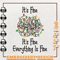 Christmas Embroidery Designs, Everything Is Fine Embroidery, Its Fine, Instant Download.jpg