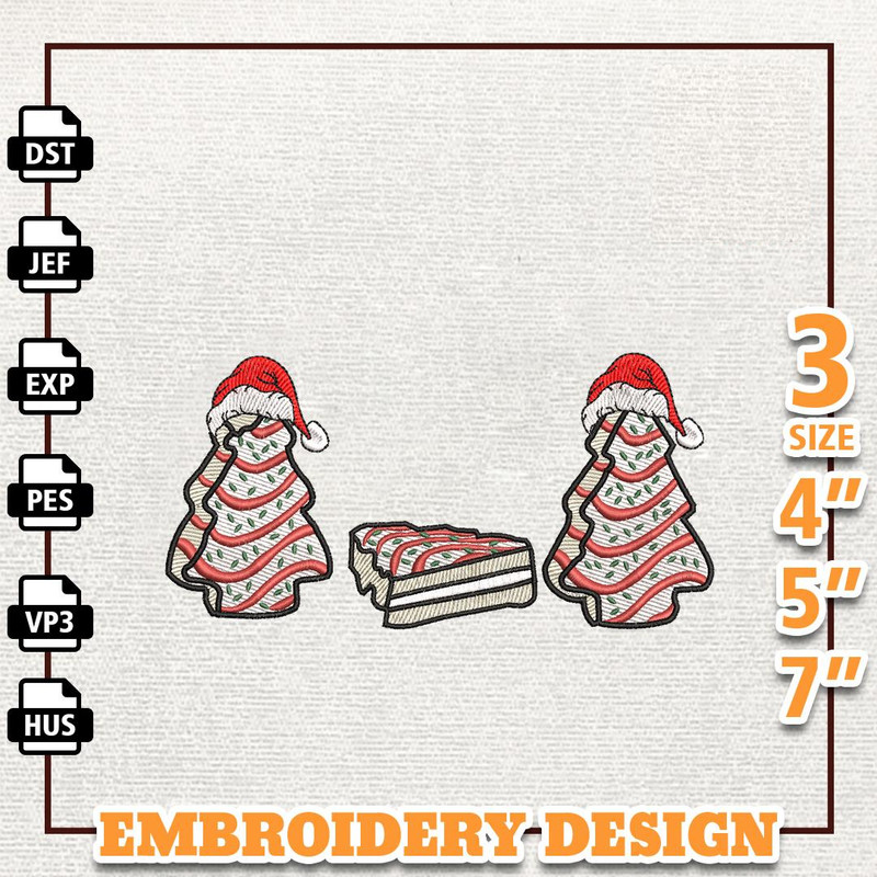 Christmas Sweets Embroidery Design, Merry Christmas Embroidery Design, Instant Download.jpg