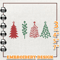 Christmas Tree Embroidery Machine Design, Bright Christmas Tree Embroidery Design, Instant Download.jpg