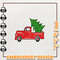 Christmas Truck Embroidery Designs, Merry Xmas Embroidery Designs, Christmas Tree Embroidery, Instant Download 1.jpg