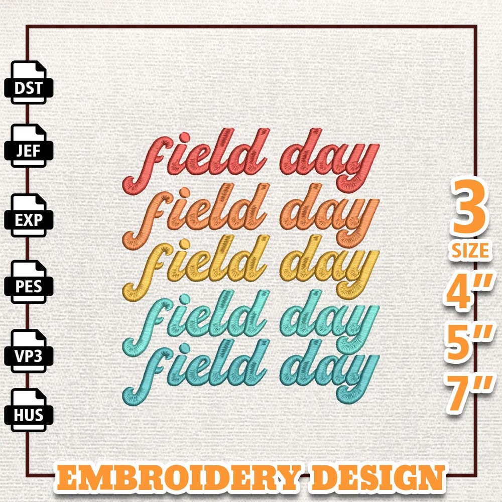 Field Day Embroidery Designs, Back To School Embroidery Design, School Life Designs, Field Day Embroidery, School, Inst.jpg