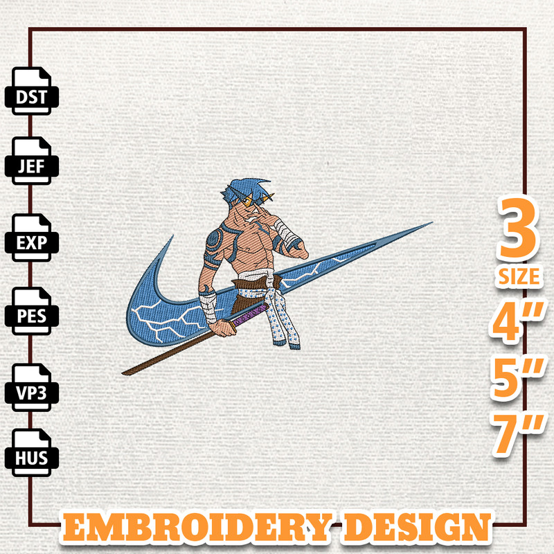 Nike Blue Anime Embroidery Design, Nike Anime Embroidery Design, Best Anime Embroidery Design, Instant Download.jpg