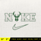 NIKE Buck Embroidery Design, NBA Basketball Embroidery Design, Machine Embroidery Design, NBA Team , Instant Download.jpg