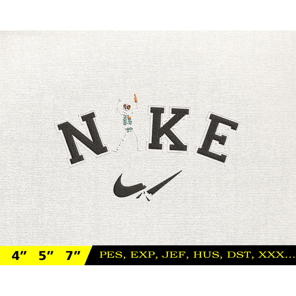 NIKE Halloween Embroidery Design, Halloween Skeleton Embroidery Design, NIKE Embroidery Design, Instant Download 2.jpg