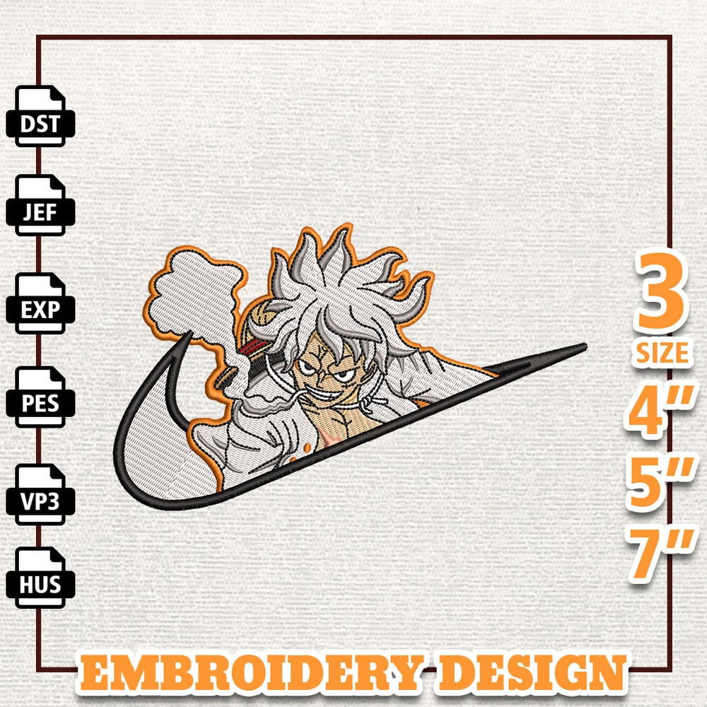 Nike MonkeyD Luffy Anime Embroidery Design, Nike Anime Embroidery Design, Best Anime Embroidery Design, Instant Download 1.jpg