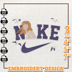 nike taylor swift embroidery design, taylor swift embroidery design, taylor swift merch, taylor design for fan