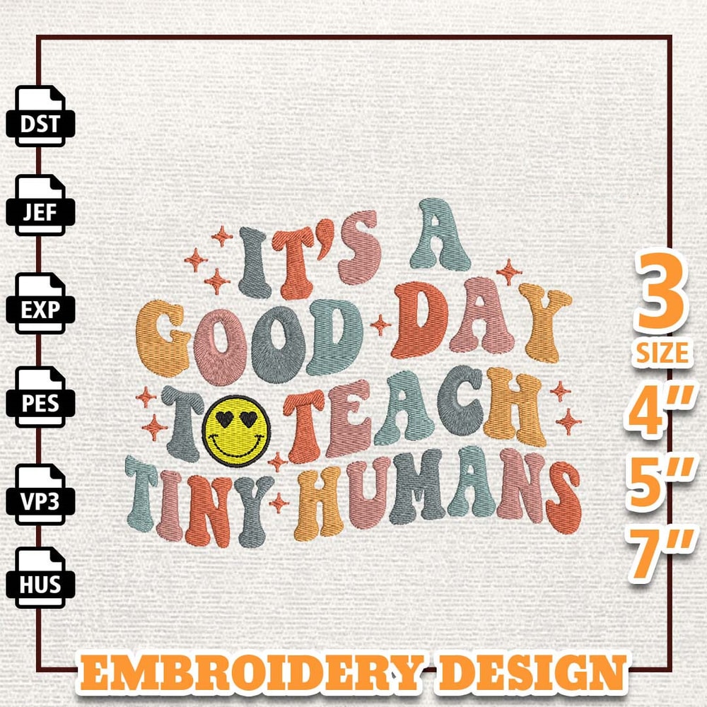 School Life Embroidery Design, Back to School Embroidery Design, School Embroidery File, School Embroidered Sweatshirt.jpg