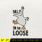Silly Goose Embroidery Design, Animal Embroidery Design, Silly Goose Design, Goose Goose Silly, Instant Download, 18.jpg
