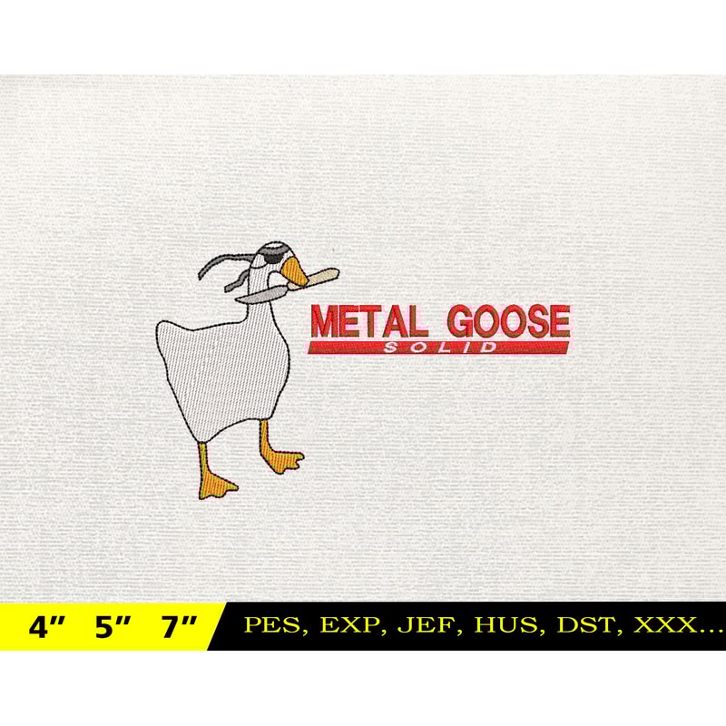 Silly Goose Embroidery Design, Animal Embroidery Design, Silly Goose Design, Goose Goose Silly, Instant Download, 31.jpg