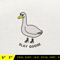 Silly Goose Embroidery Design, Animal Embroidery Design, Silly Goose Design, Goose Goose Silly, Instant Download, 52.jpg