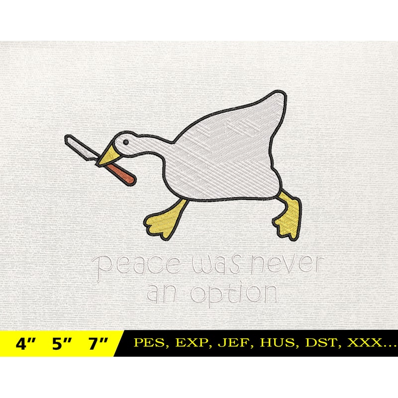 Silly Goose Embroidery Design, Animal Embroidery Design, Silly Goose Design, Goose Goose Silly, Instant Download, 61.jpg